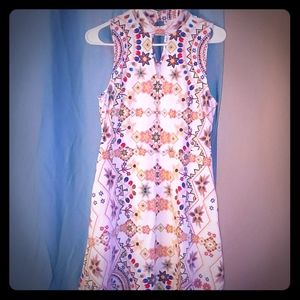 New York & Company Fit and Flare 70s Dress